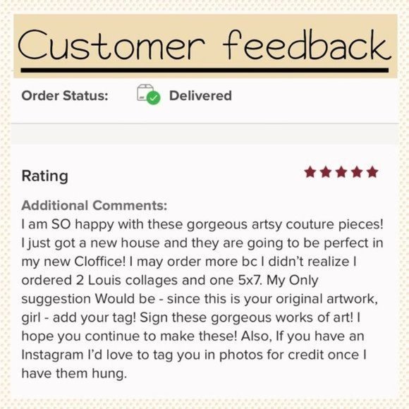 Vogue Theme Handmade 8x10 Fashion Collage - Picture 10 of 12